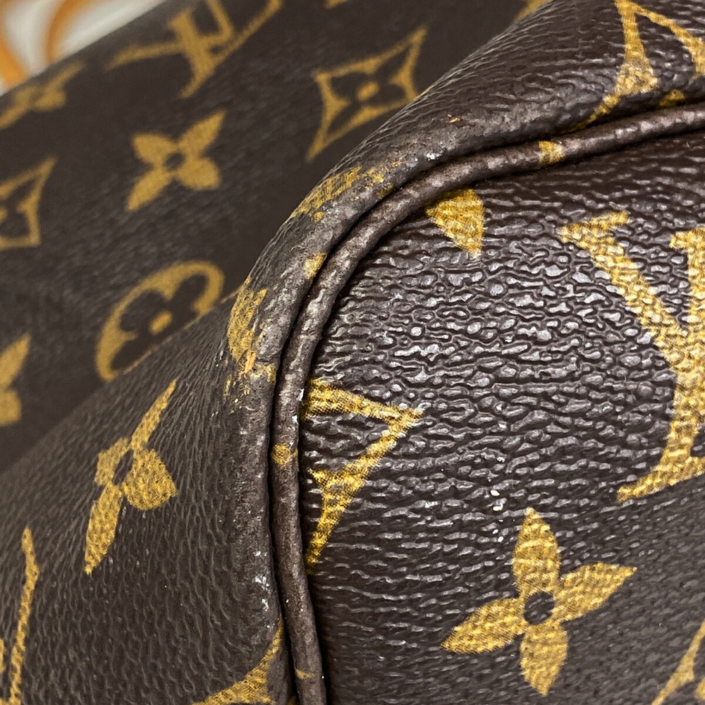 Louis Vuitton Neverfull Shoulder Bag Shopping Tote Monogram Brown - Picture 3 of 7